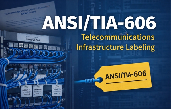 What Does TIA-606 Labeling Require? A Full Breakdown for Structured Cabling Administration