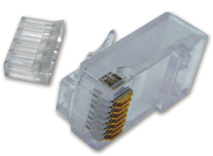 PowerMAX Cat.6 UTP Solid RJ45 Plug - 2 Piece PowerMAX Cat.6 UTP Solid RJ45 Plug - 2 Piece