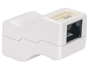 DINTEK Cat 6 RJ45 UTP Staggered Inline Coupler