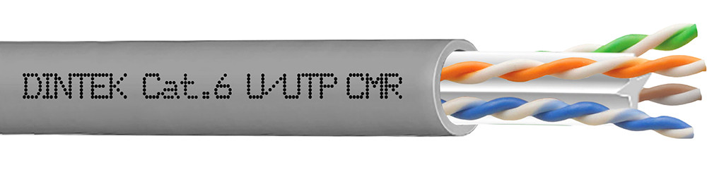 PowerMAX 4P Cat.6 U/UTP 23AWG FRPVC (CMR) Cable