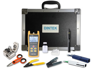 DINTEK Fiber Installers Termination Kit with Power Meter & VFL