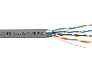 PowerPRO 4P Cat.5e F/UTP 24AWG PVC Cable - Gray