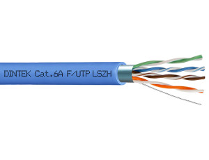 PowerMAX+ 4P Cat.6A F/UTP 23AWG LSZH Dca Cable -  Blue