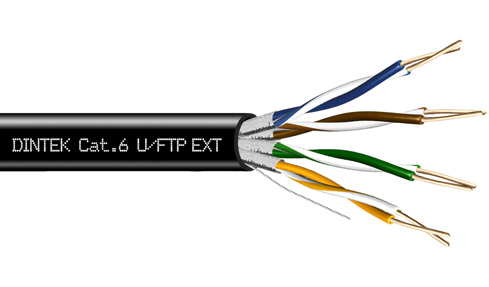 Powermax Exterior Cat6 U Ftp 23awg Cable Dintek Powermax Exterior Cat6 U Ftp 23awg Cable Dintek