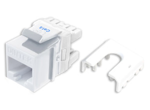 PowerMAX Cat.6 F-Type Vertical ezi-JACK