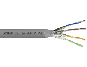  PowerMAX+ 4P Cat.6A S/FTP 23AWG PVC Cable - Gray