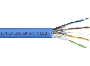 PowerMAX+ 4P Cat.6A U/FTP 23AWG LSZH Dca Cable - Blue