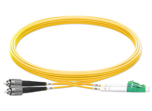 Light-LINKS FC/LC Duplex OS2 Patch Cords - APC