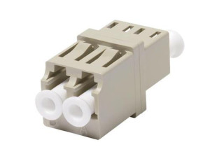 OM2 Duplex Low Profile LC Adapter - Unshuttered Without Flange
