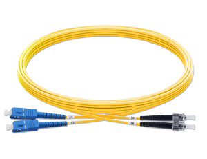 Light-LINKS ST/SC Duplex OS2 Patch Cords - UPC